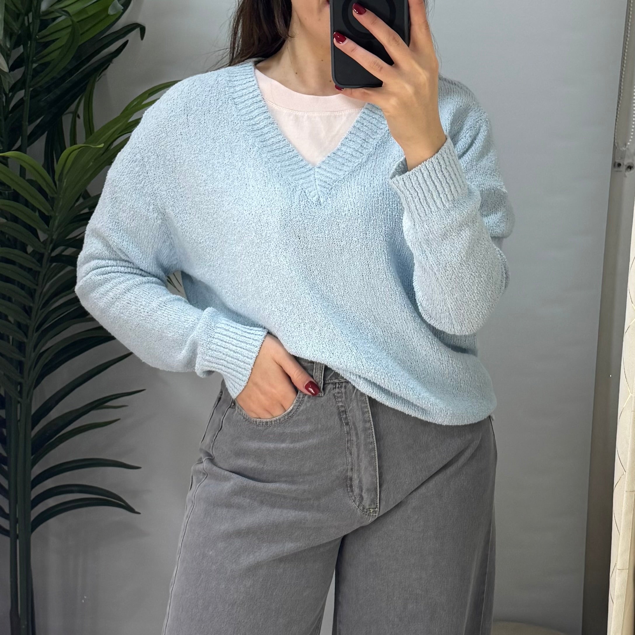 Maglia Nuvola scollo V