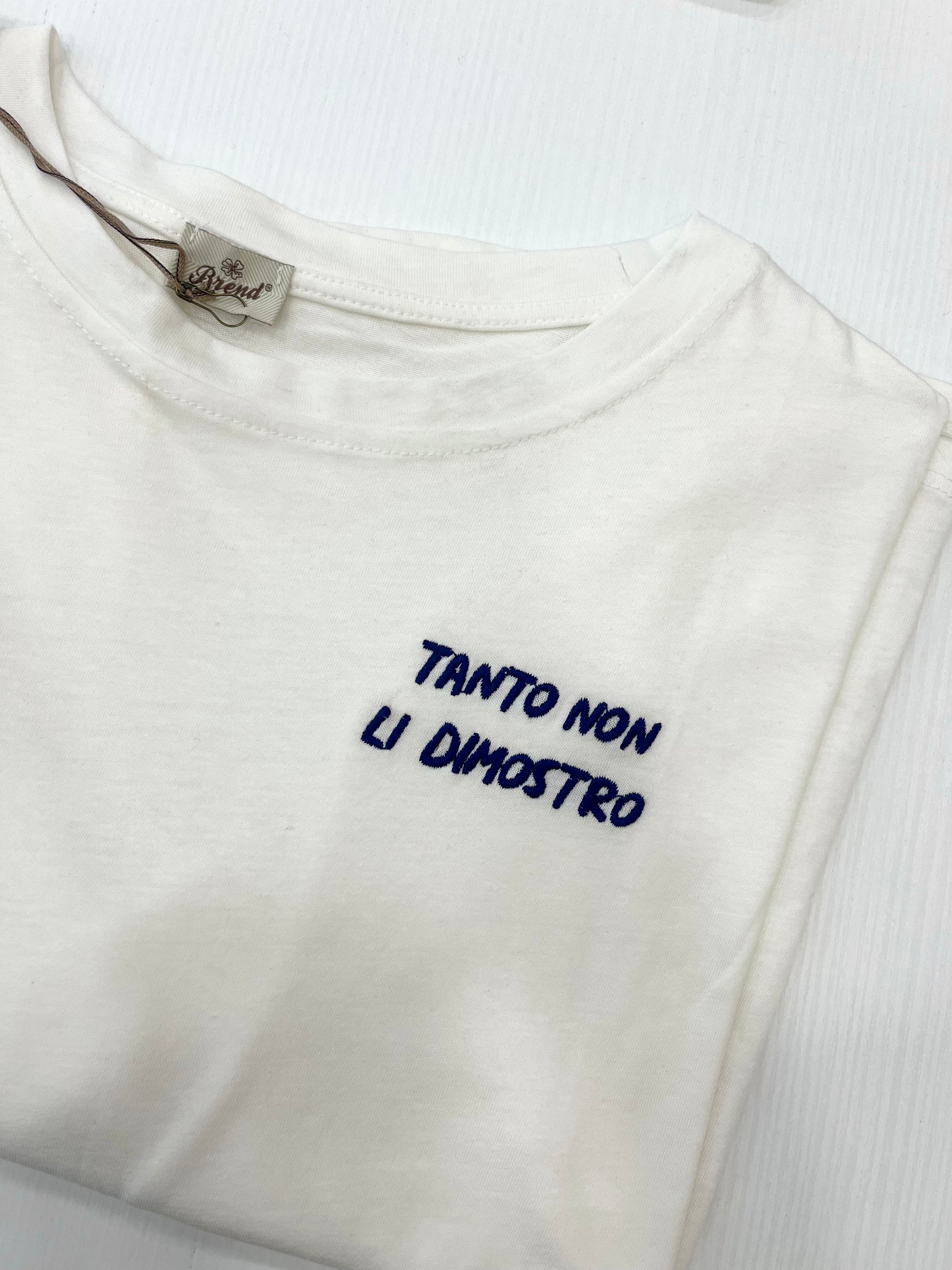 T-shirt Over stampa