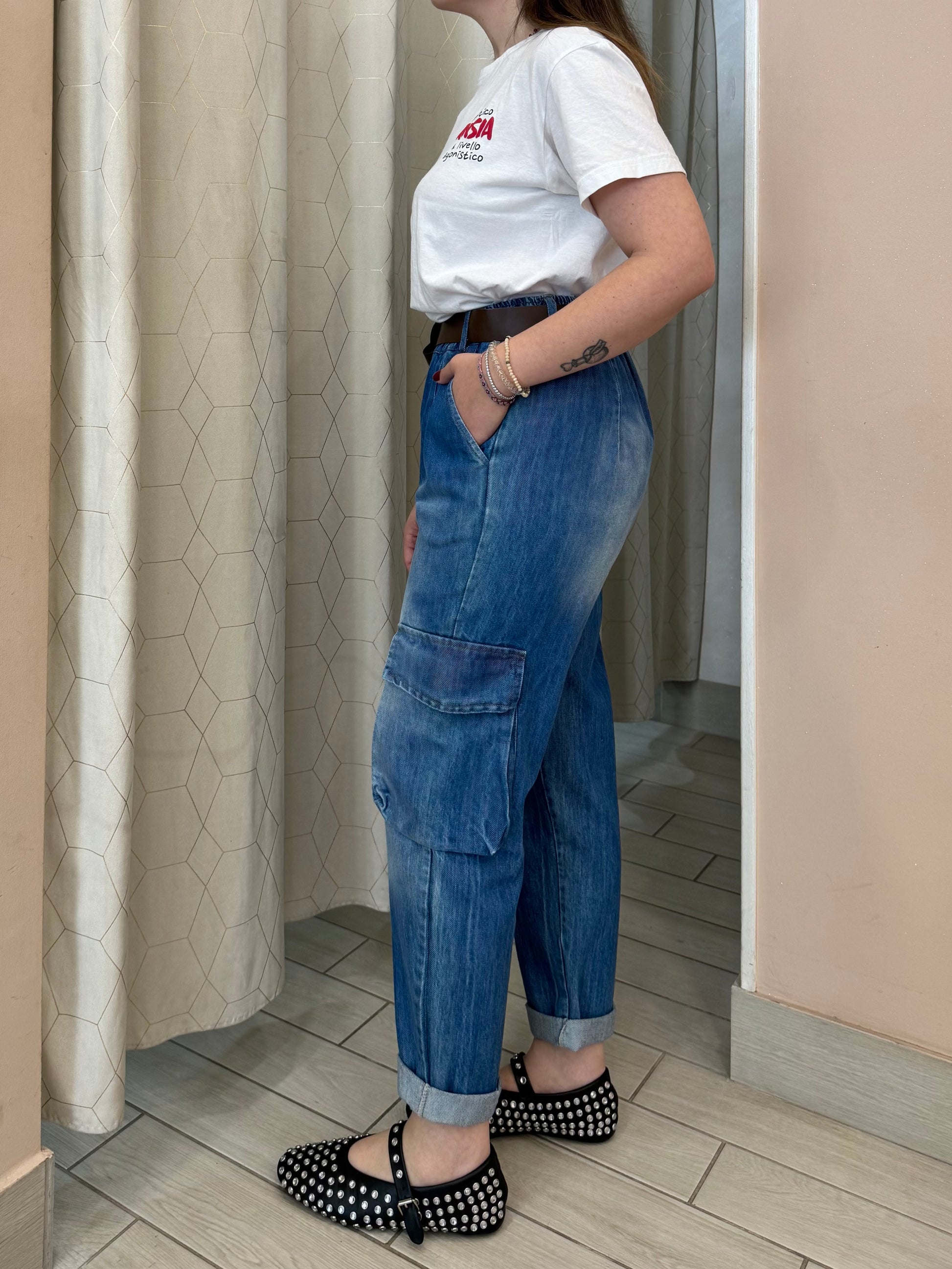 Jeans cargo Eva