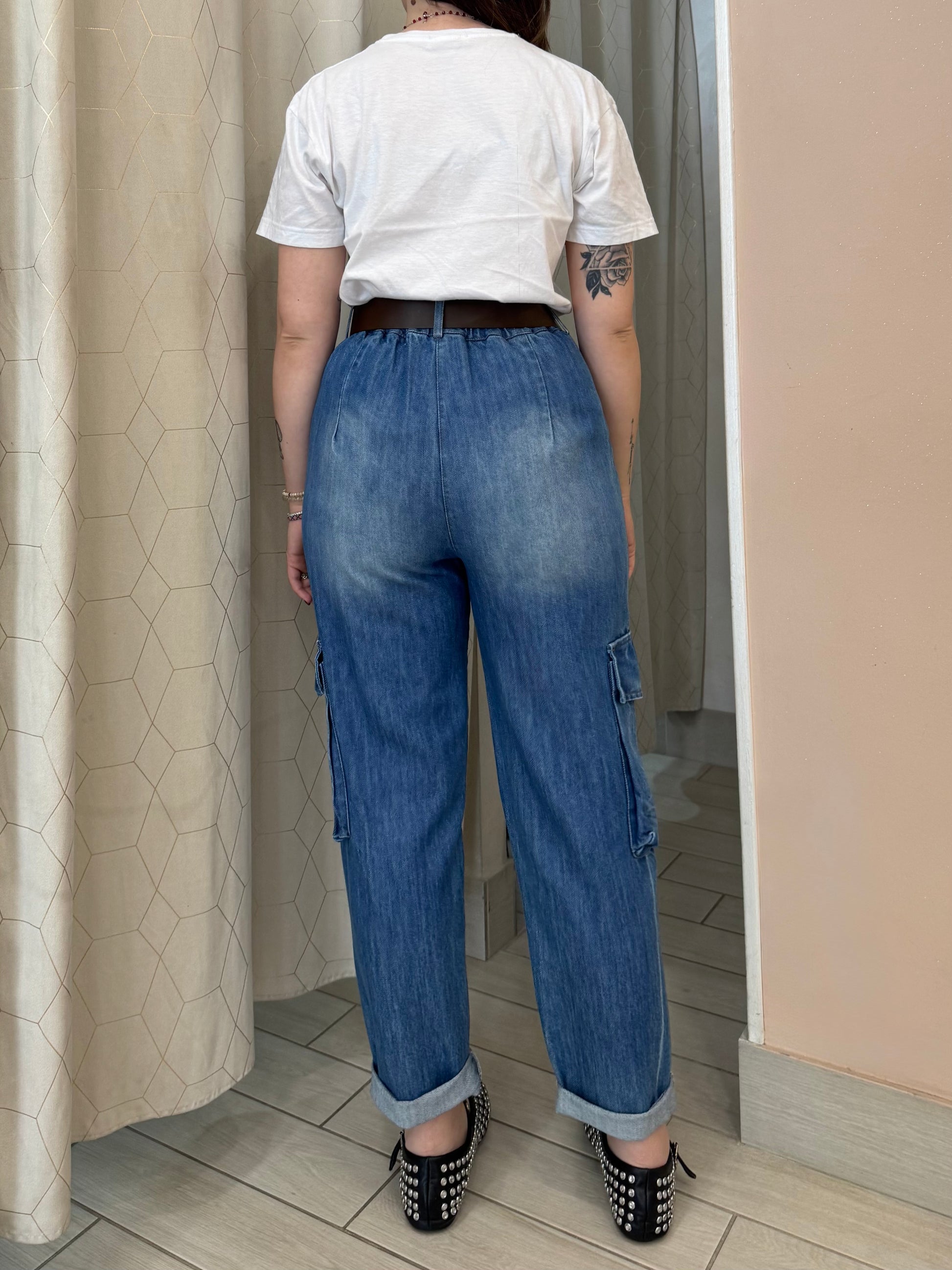 Jeans cargo Eva
