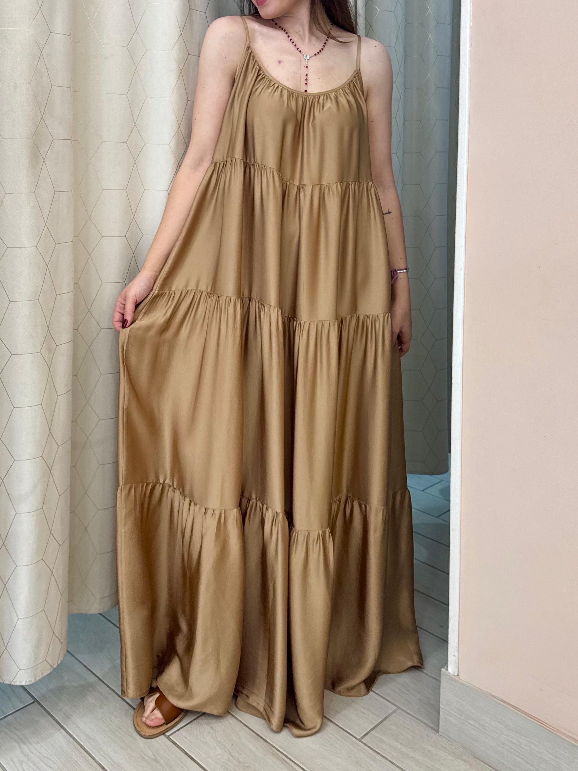 Abito Cleopatra in Satin