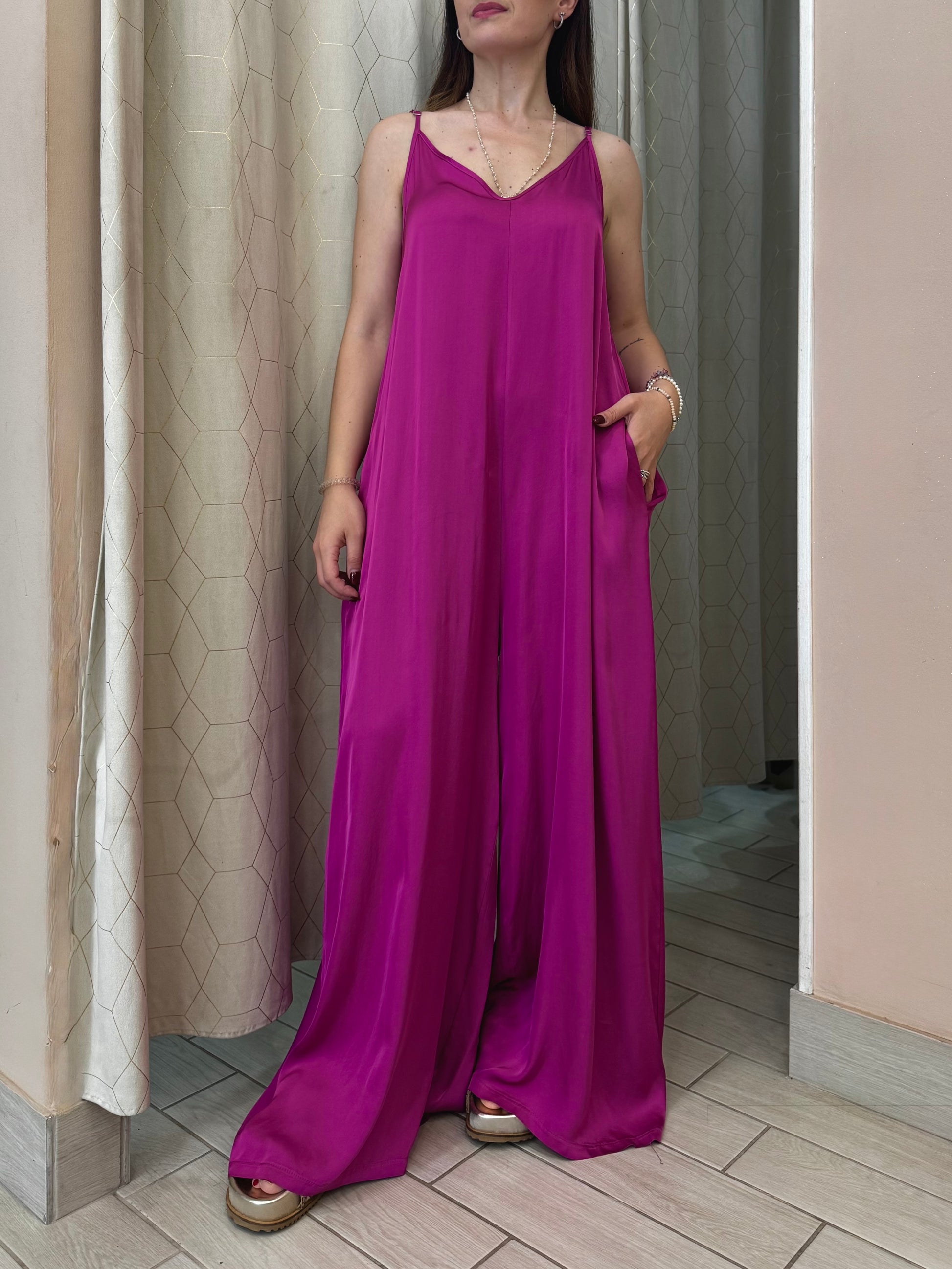 Tuta in Satin