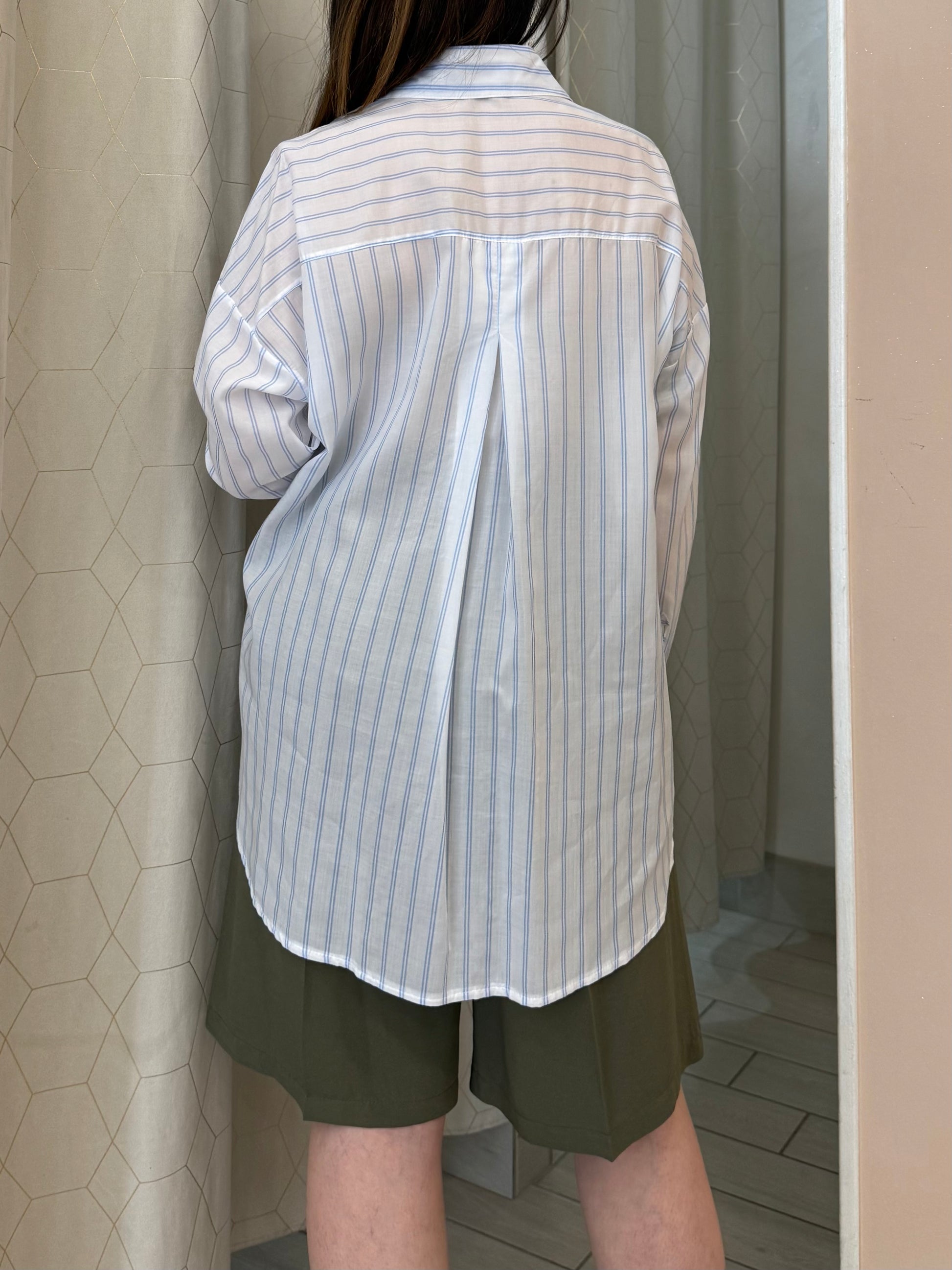 Camicia over righe