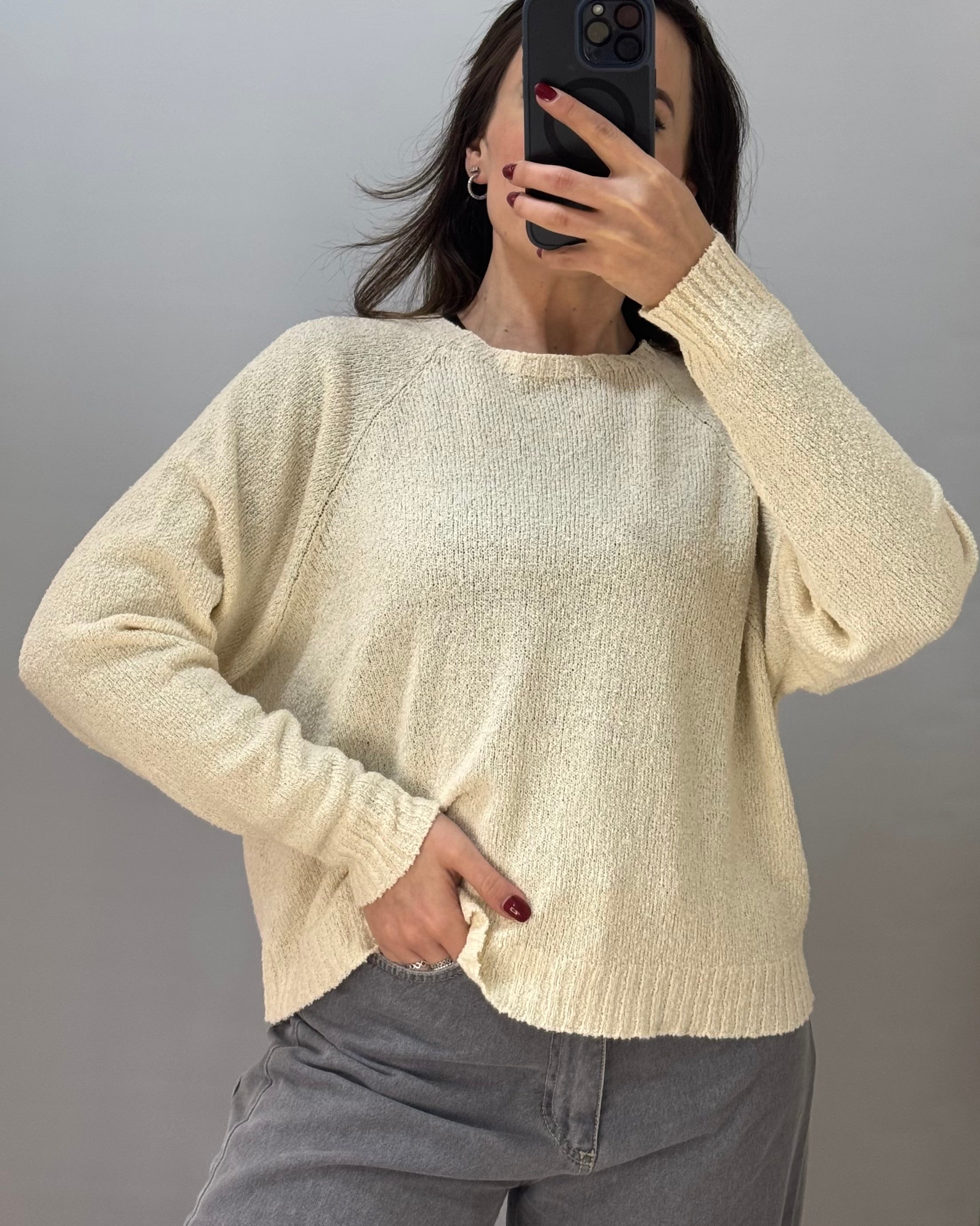 Maglia Nuvola girocollo