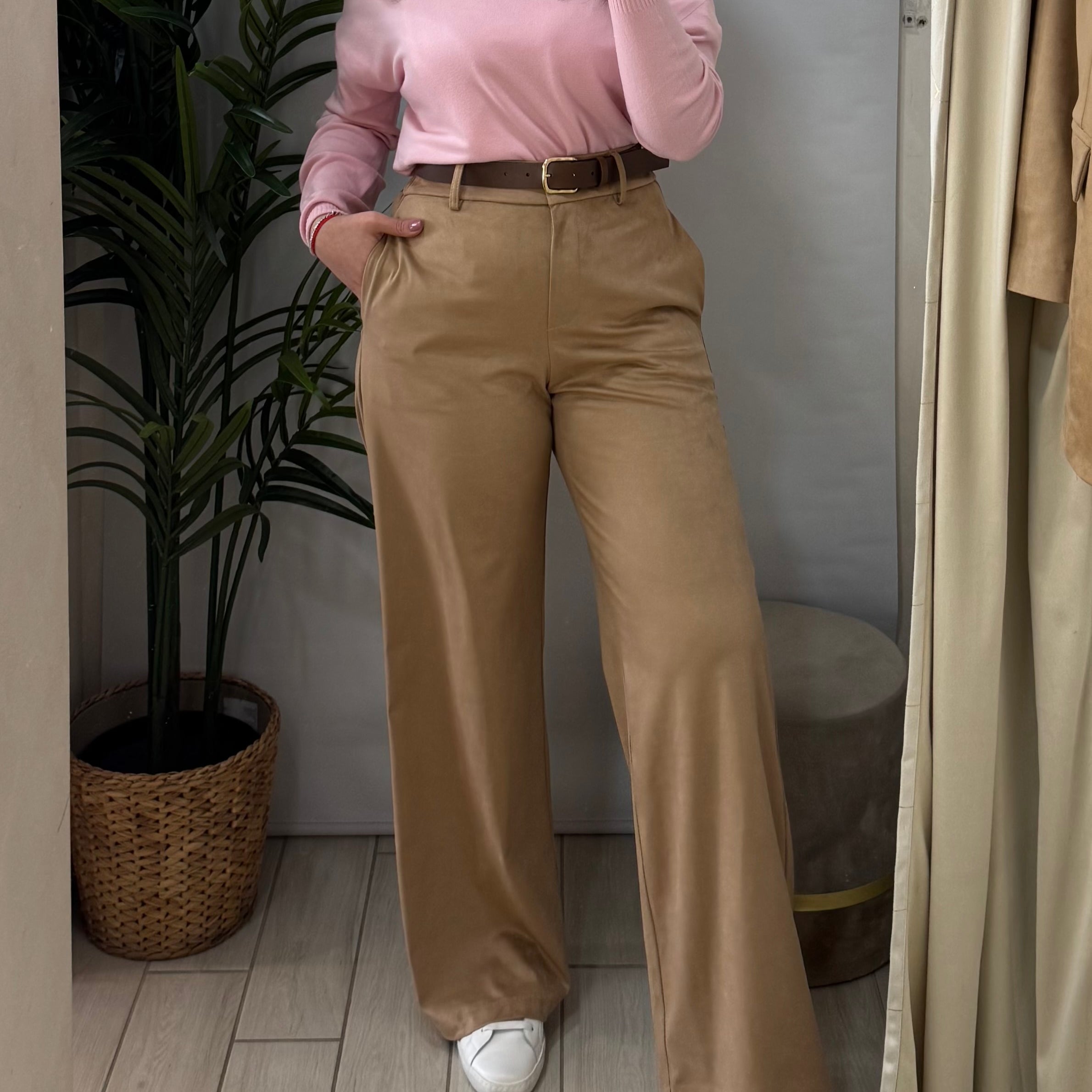 Pantalone in Suede Sogno