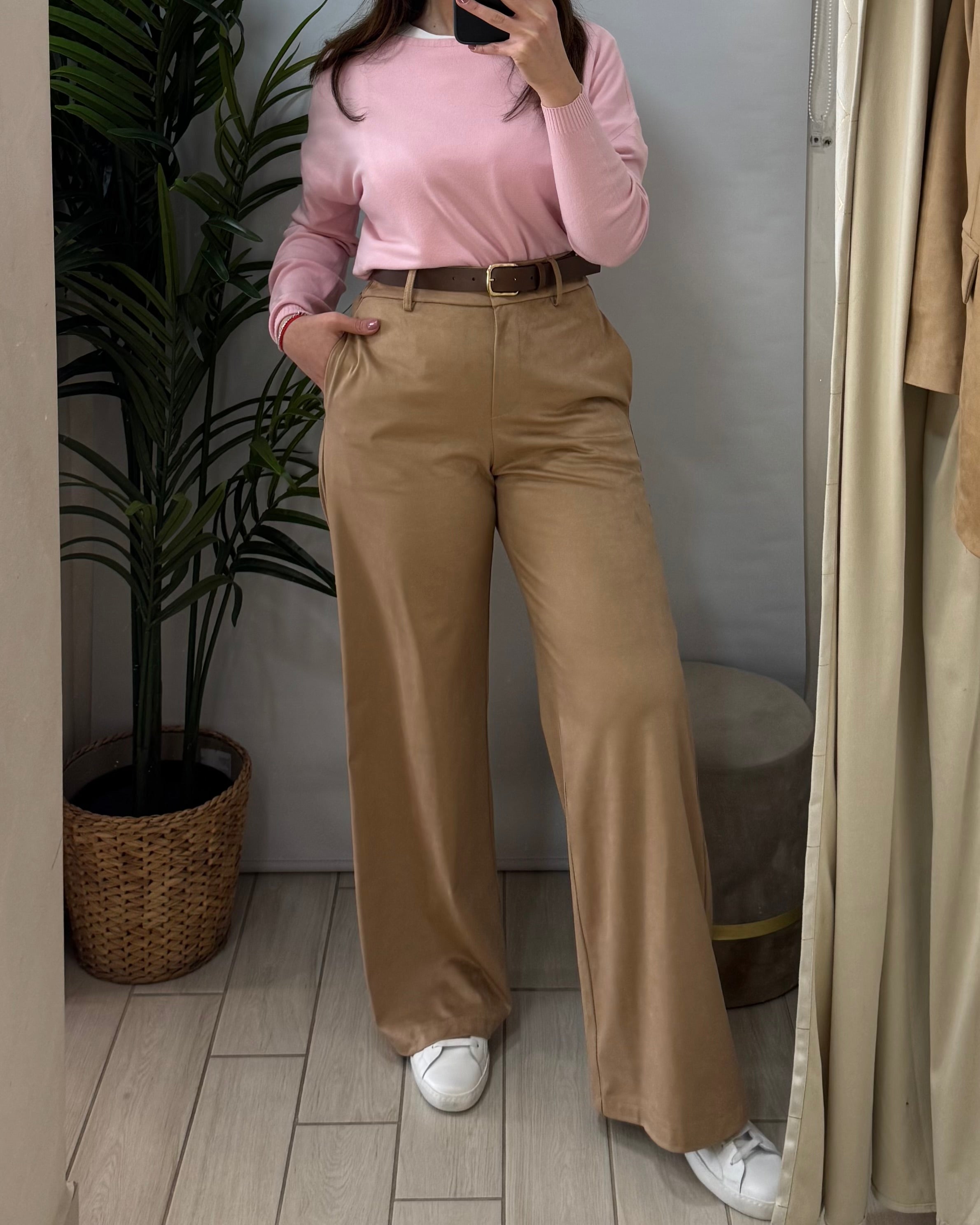 Pantalone in Suede Sogno