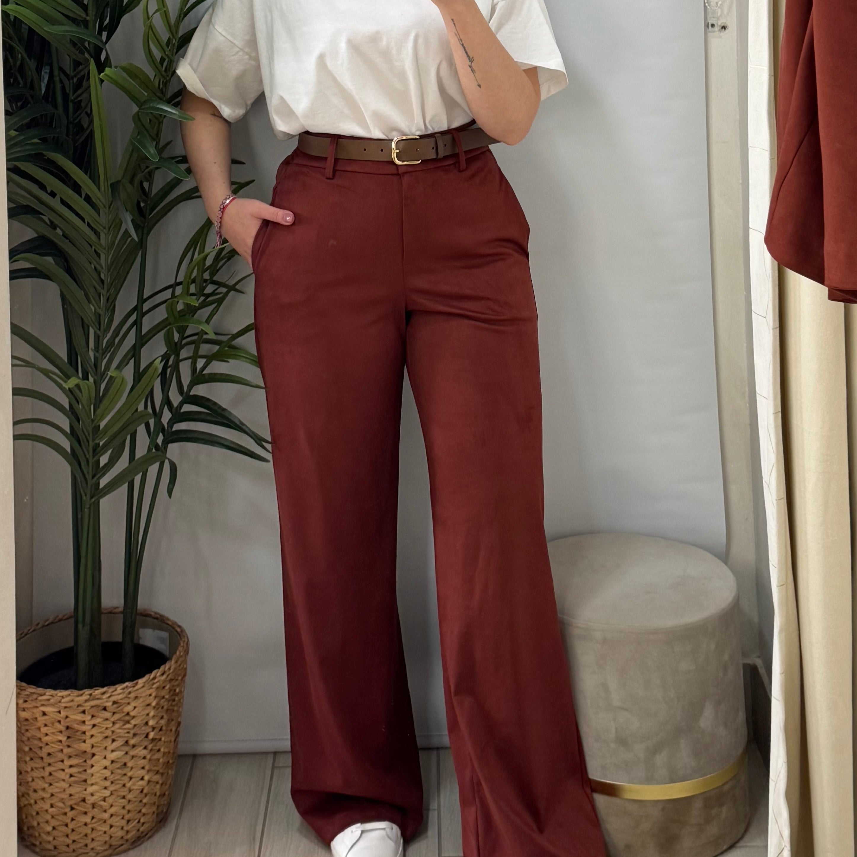 Pantalone in Suede Sogno
