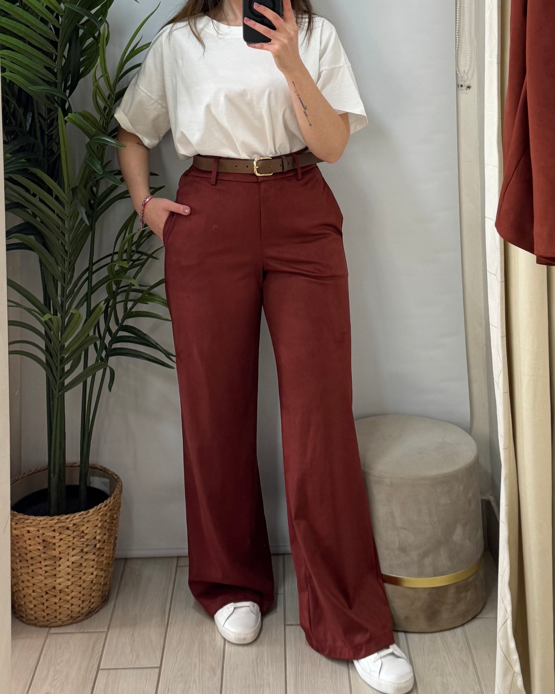 Pantalone in Suede Sogno
