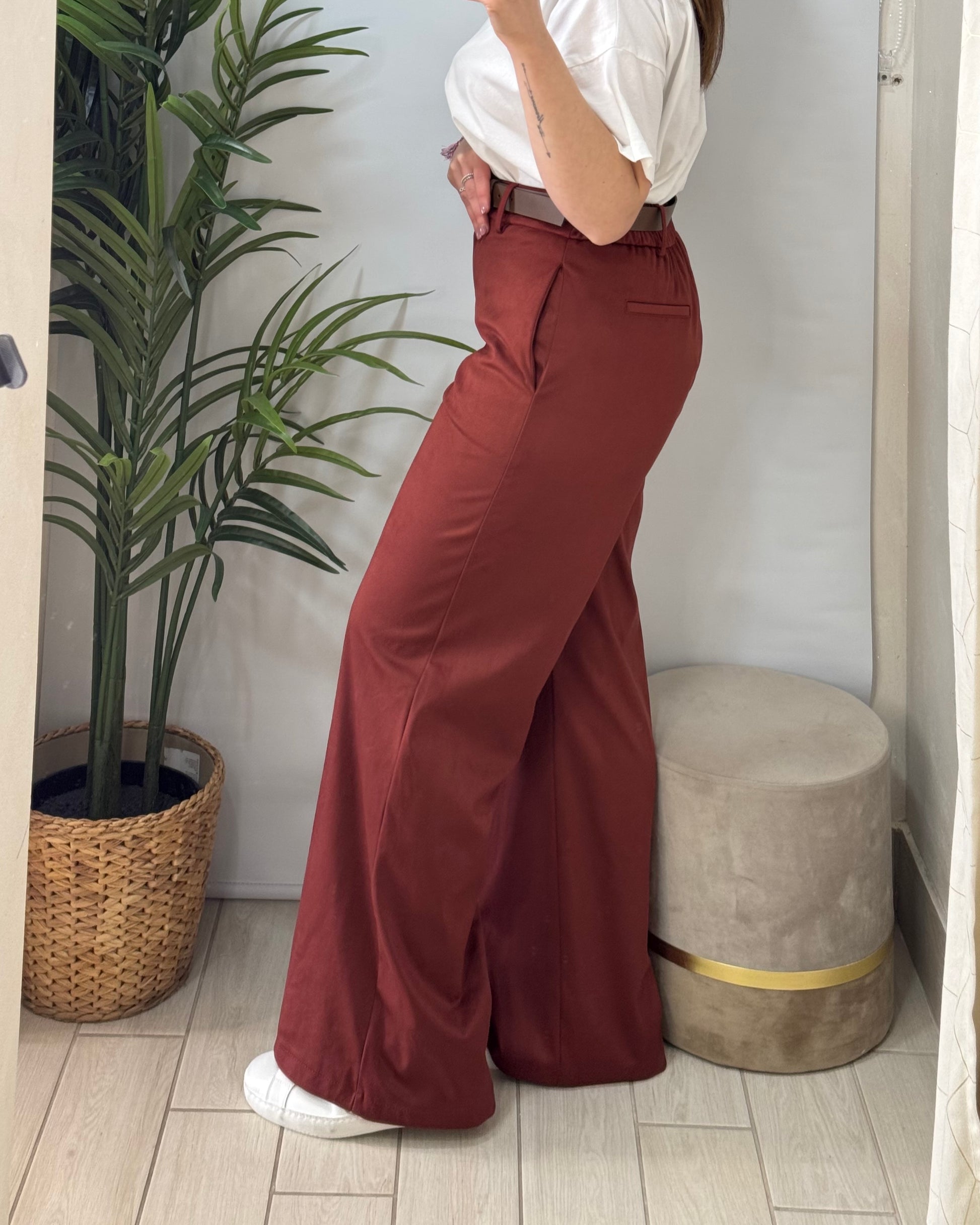 Pantalone in Suede Sogno