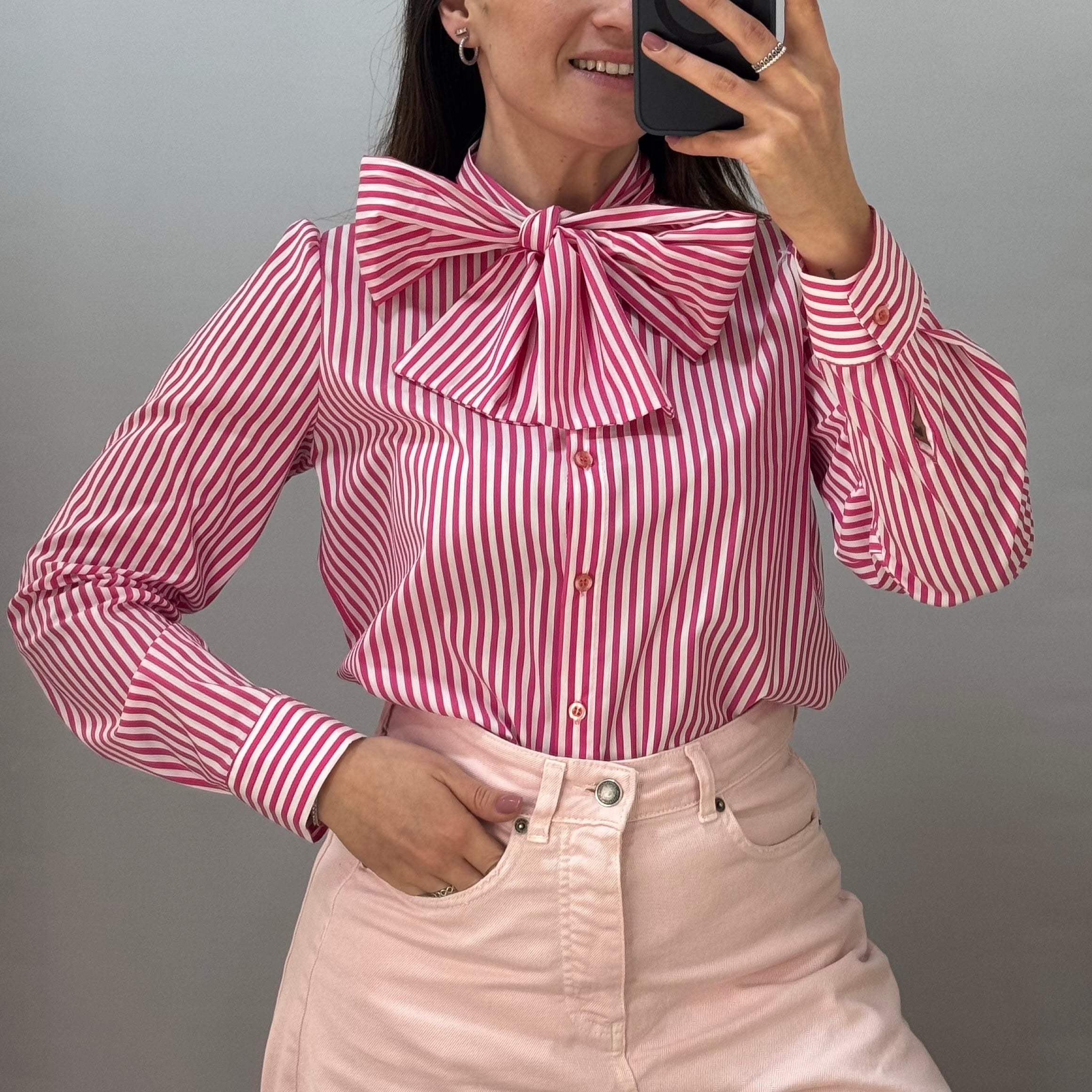 Camicia Fiocco righe