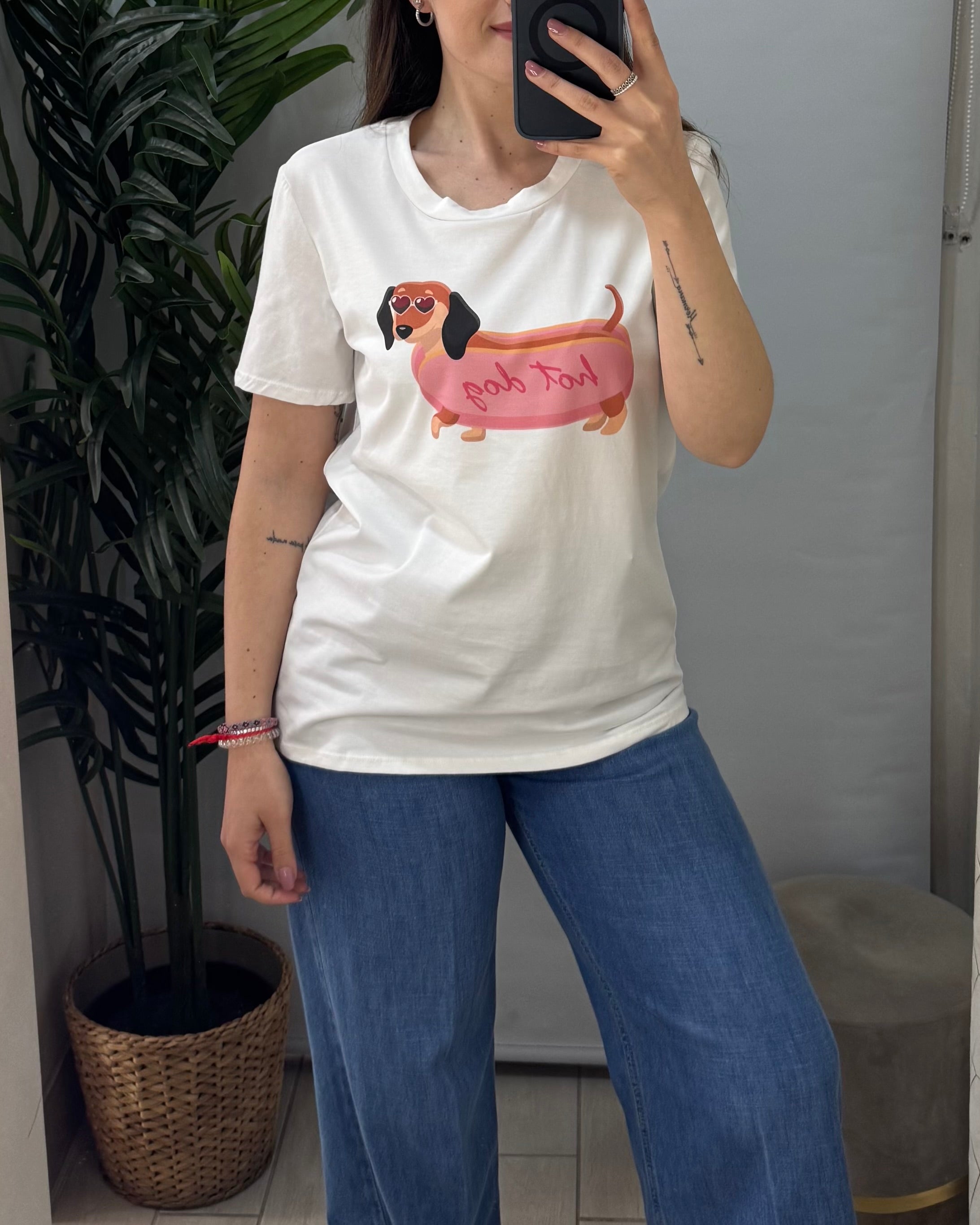 T-shirt bassotto