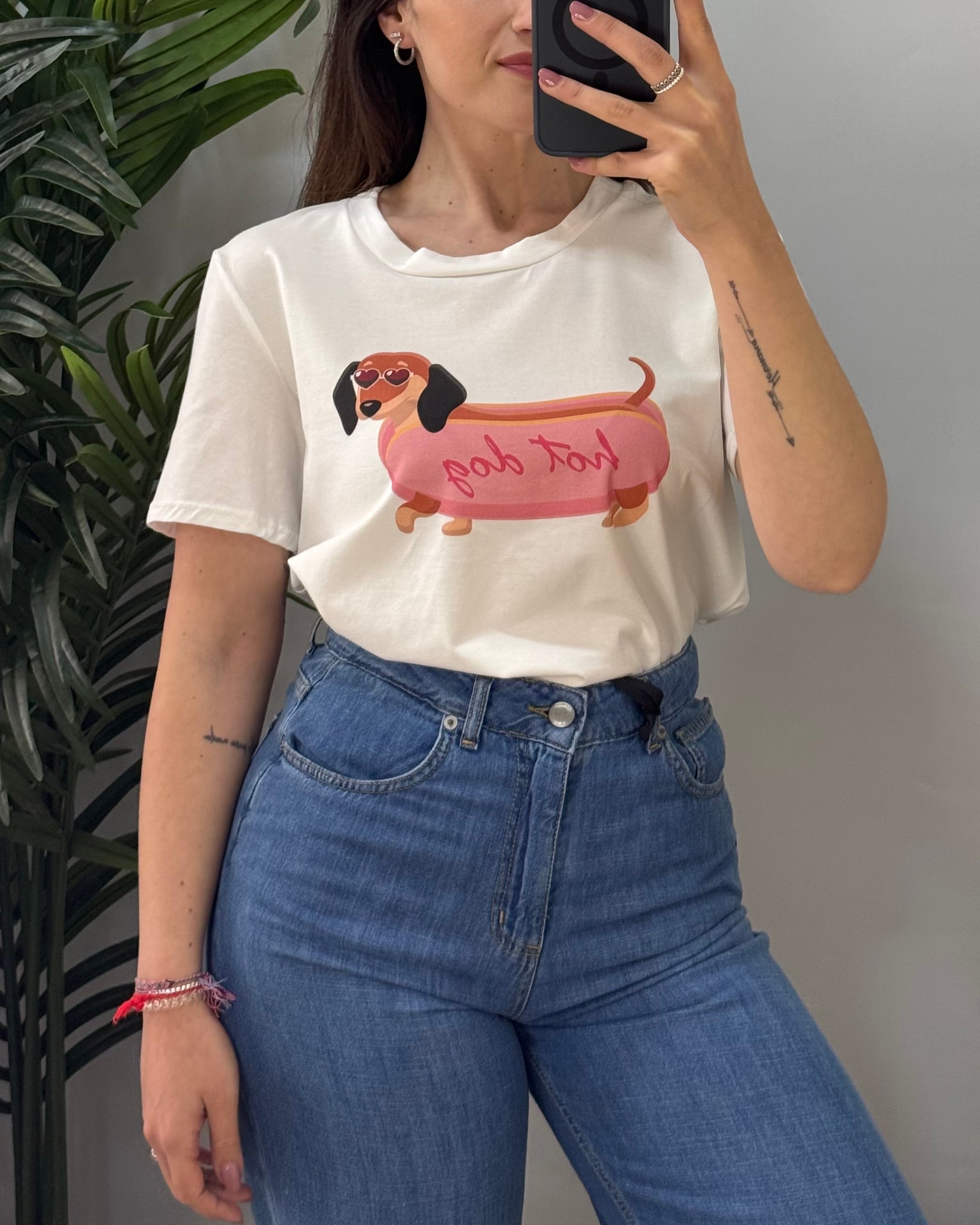 T-shirt bassotto